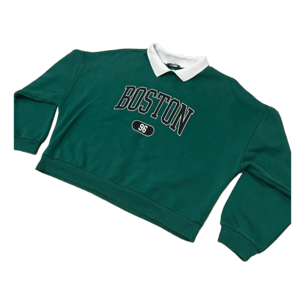 Trendyol green Boston sweatshirt