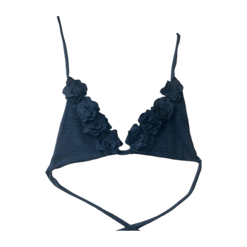 Rose bikini top