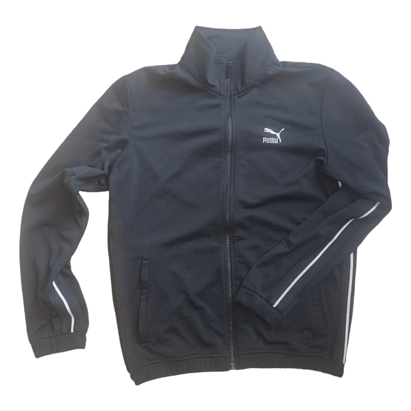 Schwarze Puma Trainingsjacke