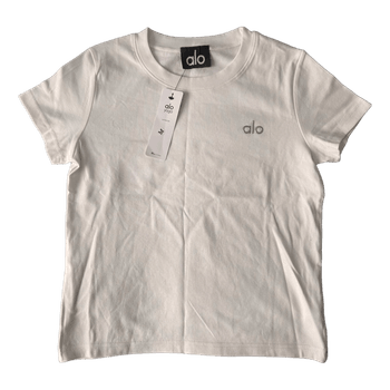 White Alo Yoga t-shirt