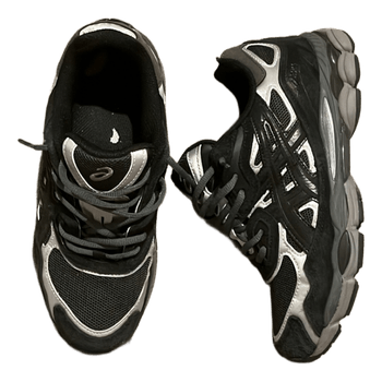 Asics sportschuhe schwarz