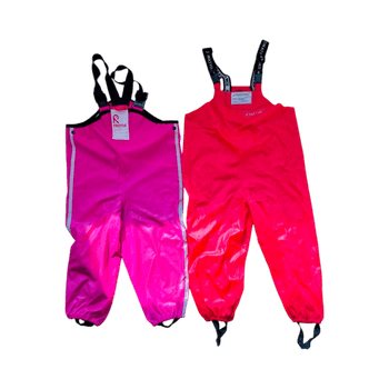 Reima rain trousers and Jonathan rain trousers 