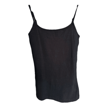 Black tank top