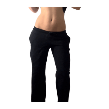 Bik bok low waisted straight leg collage