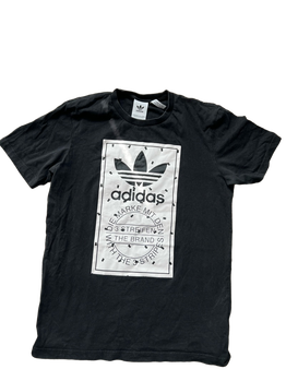 Musta adidas t-paita M