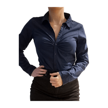 Navy blue blouse