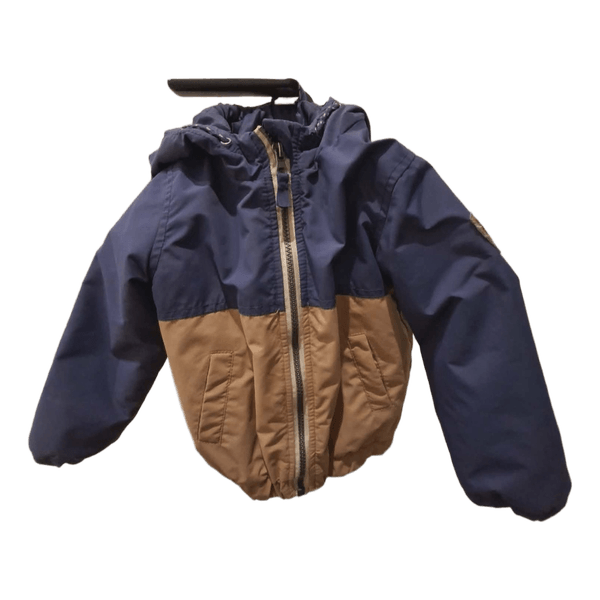 Blue and brown jacket