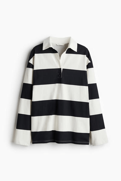 Pique polo shirt