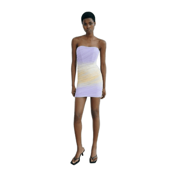 Tulle Strapless mekko Zara
