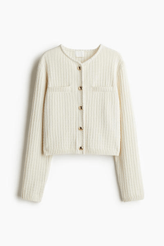 Pearl knit cardigan