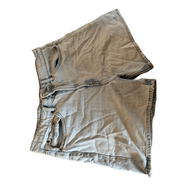 Lyseblå Zara denimshorts