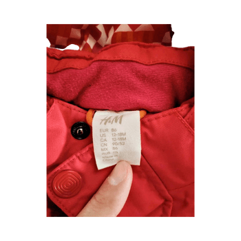 H&M talvi- /välikausihaalari, koko 86