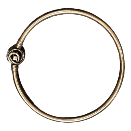 Pandora Silver tone bangle