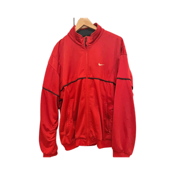 Punainen urheilutakki