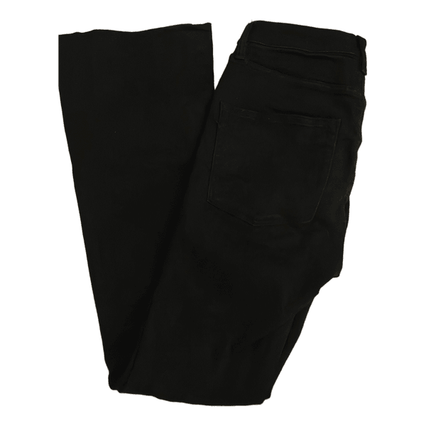 Black flare jeans