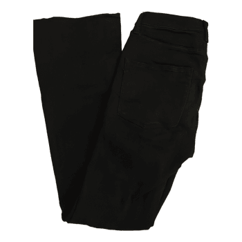 Black flare jeans