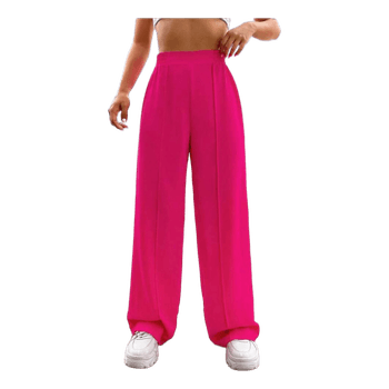 Pink wide leg trousers