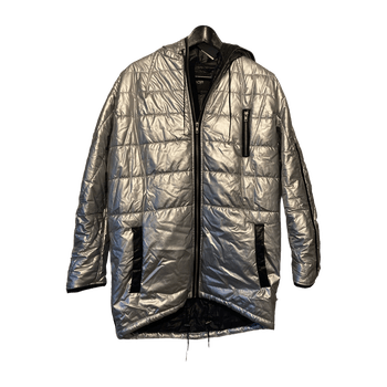 Maje metallic parka, size 1 (XS/S)