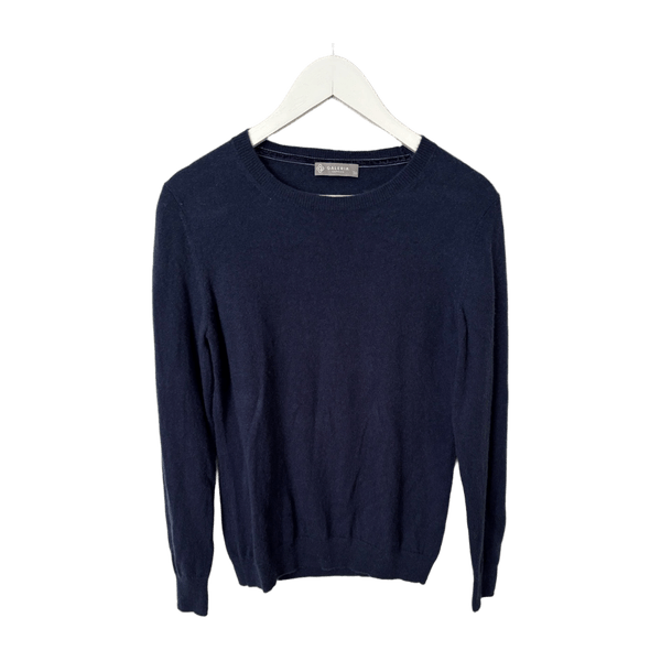 Navy cashmere sweater