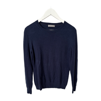 Navy cashmere sweater