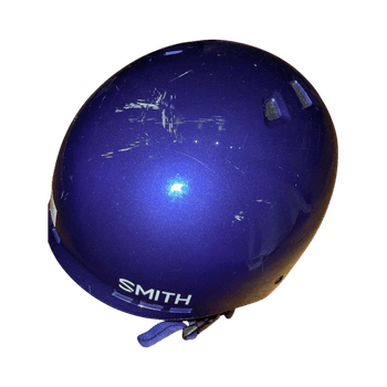 Violetti laskettelukypärä