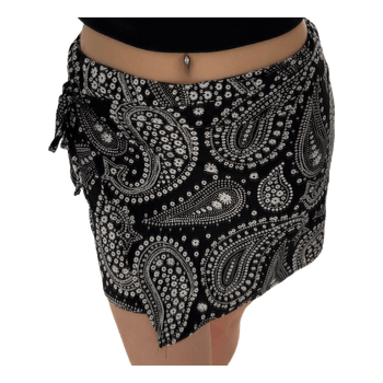 Black skirt with shorts