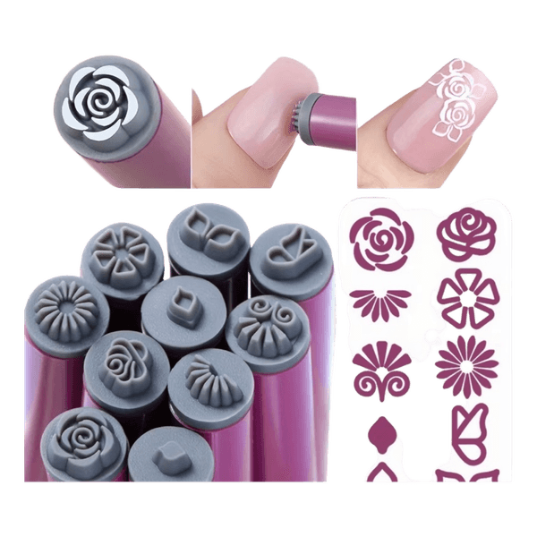 Nail art stamper set