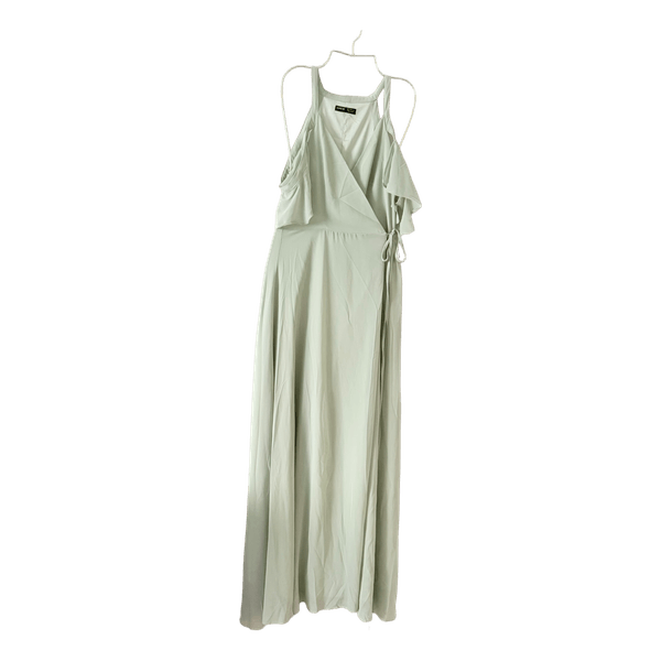 Mint green maxi dress