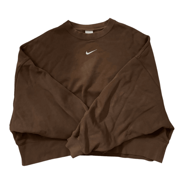 Brown Nike sweatshirt