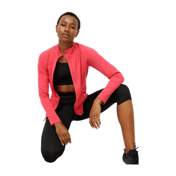 Soft zip training jacket