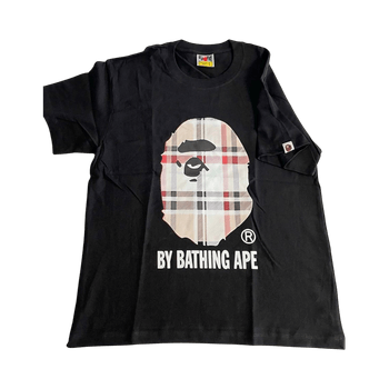 Bape x burberry graphic t-shirt