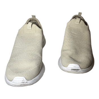 Beige knit sneakers size 38