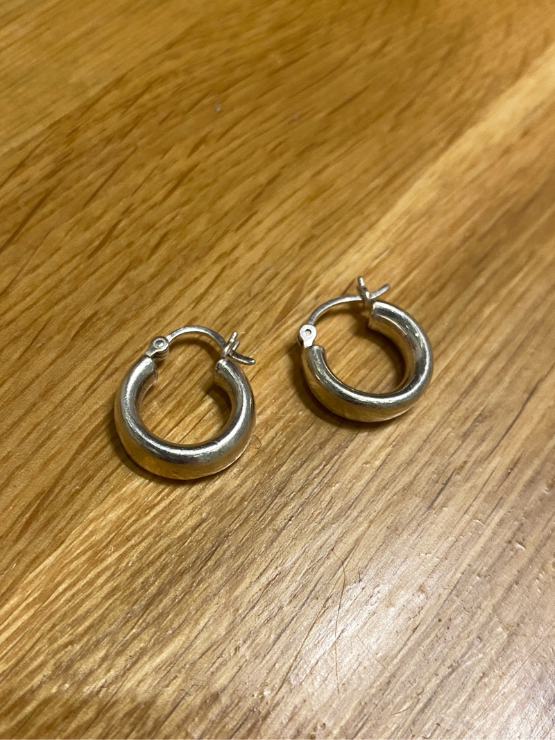 Sterling silver earrings
