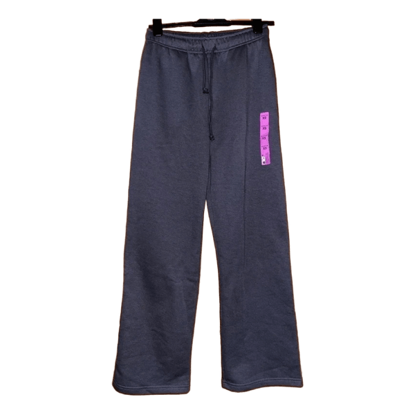 Grey straight leg sweatpants