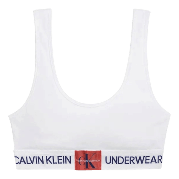 White Calvin Klein bralette
