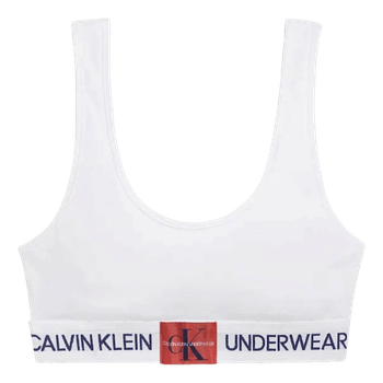 White Calvin Klein bralette