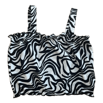 Zebra mustriga top