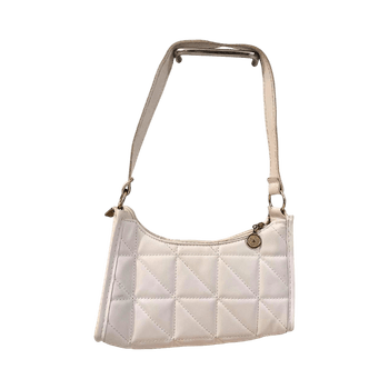 Valkoinen olkalaukku