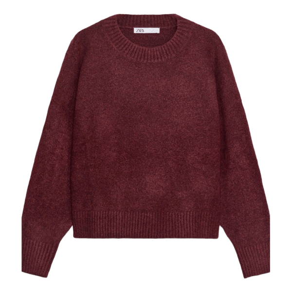 Bordeaux Zara striktrøje
