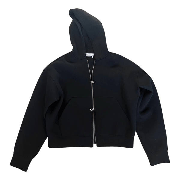 Weekday sort zip hoodie