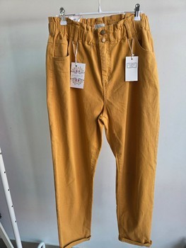Mustard trousers C'est Beau La Vie