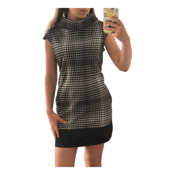 Black white dress