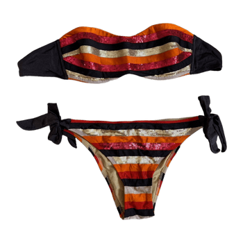 Multicolor bikini set