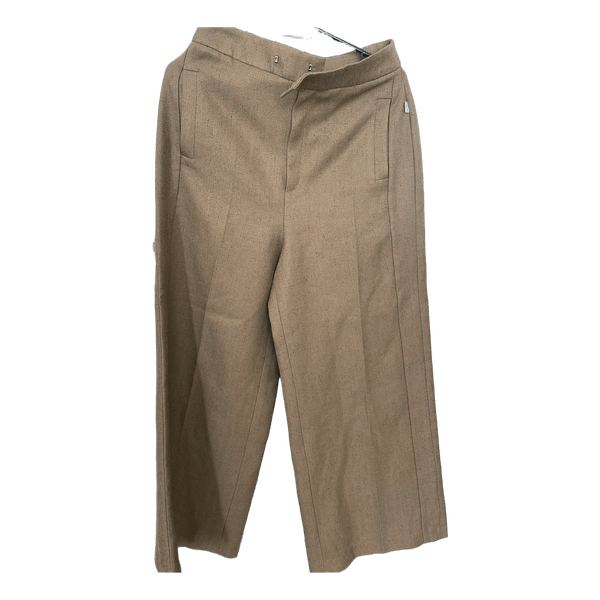 D.CHIC brown wide-leg trousers