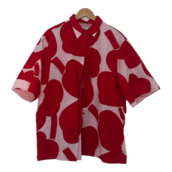 Marimekko short sleeve blouse
