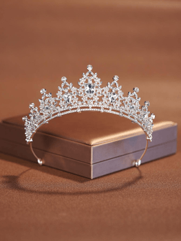 Alloy crown hair accessory