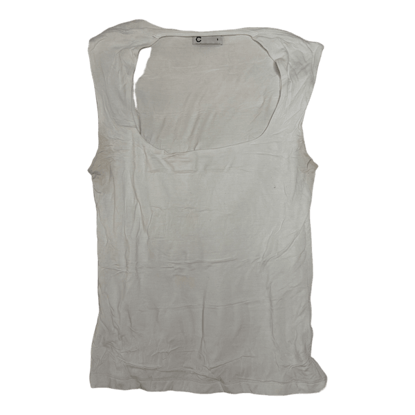 White tank top