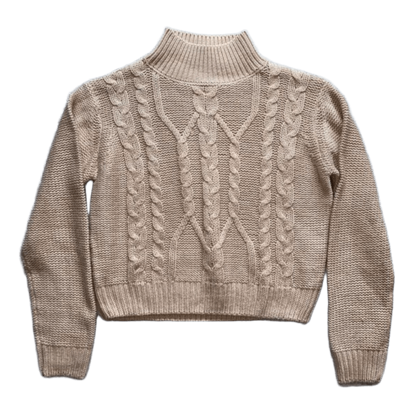 brown sweater