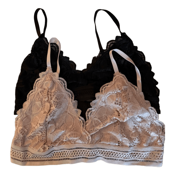 Lace bralette set 4 pieces