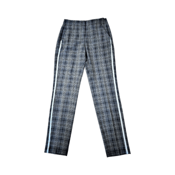 OPUS Grey Checked Trousers – Brand New with Tags – Size 34 (XS)